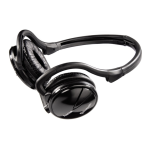 Hama 00057184 Wireless Headset BSH-240, stereo Owner Manual