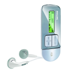 Philips SA1212 MP3 Player User manual