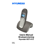 Hyundai HDT-L11 User manual