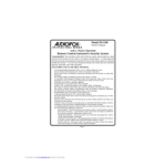 Audiovox PS-330i Remote Starter User manual