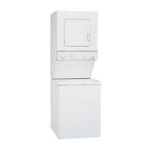 Whirlpool Thin Twin 2.5 cu. ft. Washer and 5.9 cu. ft. Gas Dryer in White Use and care guide