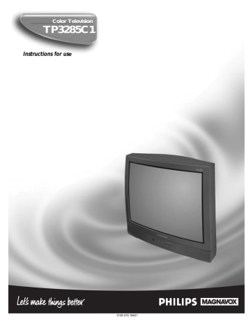 Magnavox TP3285C1 Operating instructions | Manualzz