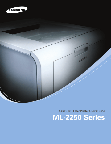 Samsung 2252W - Printer - B/W User`s guide Samsung 2252W - Printer - B/W User`s guide