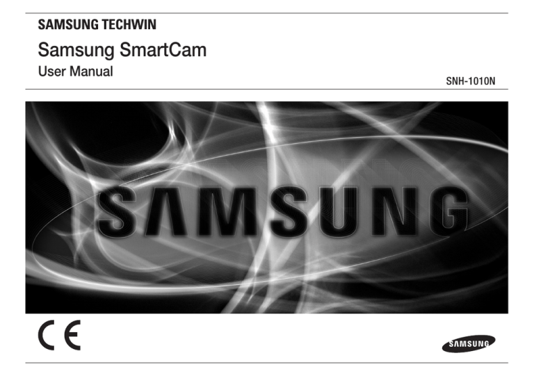 Samsung SmartCam SNH-1010N User manual Samsung SmartCam SNH-1010N User manual