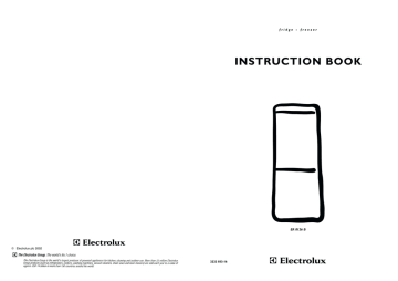 Electrolux ER 8126 B Specifications Electrolux ER 8126 B Specifications