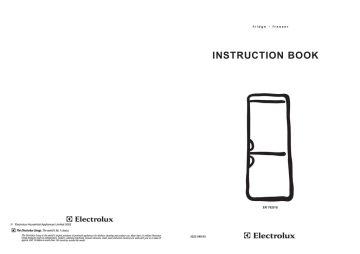 Electrolux ER 7620 B Specifications Electrolux ER 7620 B Specifications