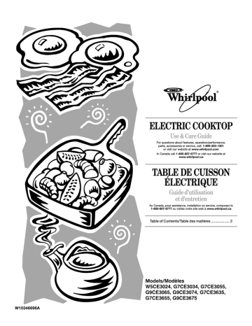 Whirlpool G9CE3675X Cooking Appliances Set Owner's Manual | Manualzz
