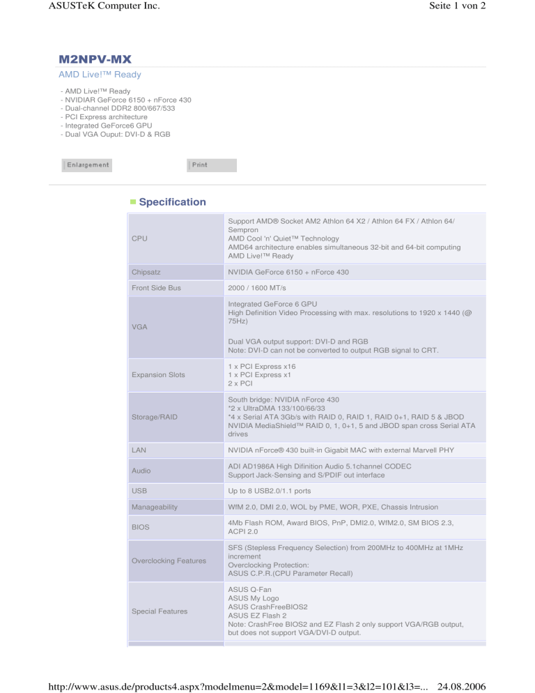Asus M2NPV-MX User manual Asus M2NPV-MX User manual