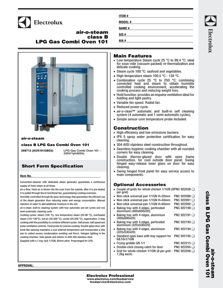 Electrolux 922018 User manual Electrolux 922018 User manual