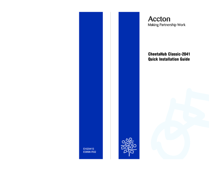 Accton Technology OD200 Installation guide Accton Technology OD200 Installation guide