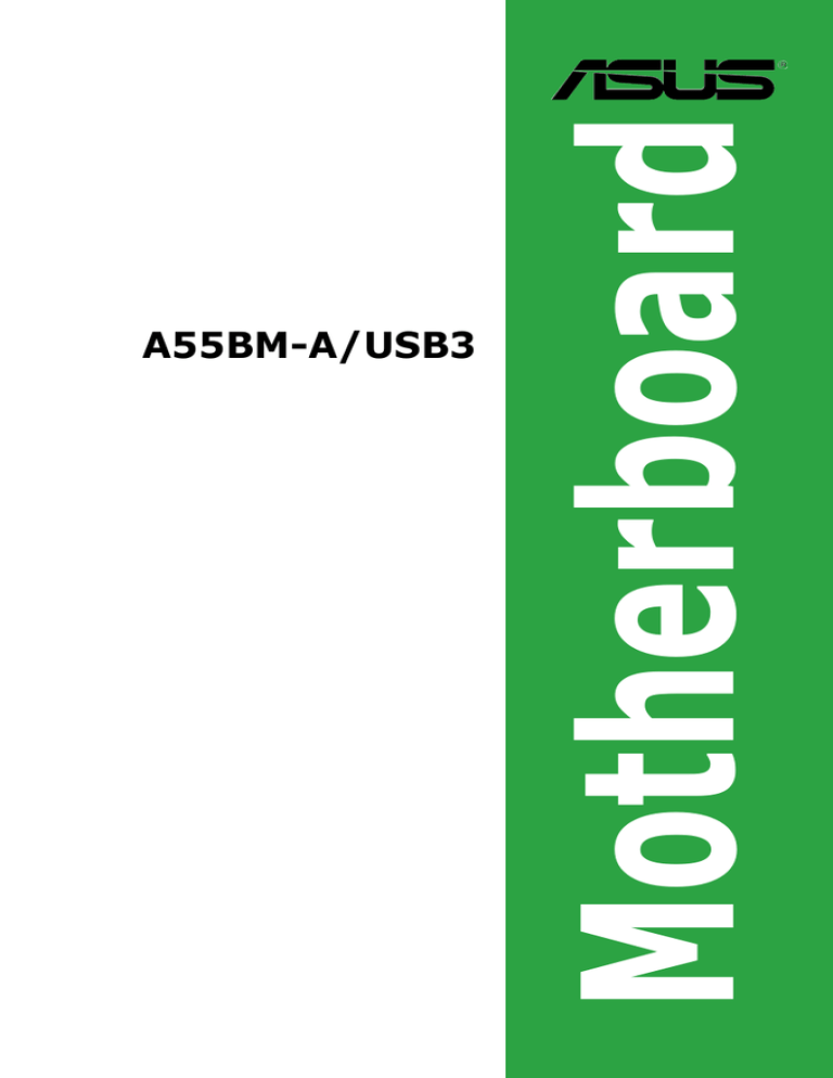 Asus A55BM-A USB3 Specifications Asus A55BM-A USB3 Specifications