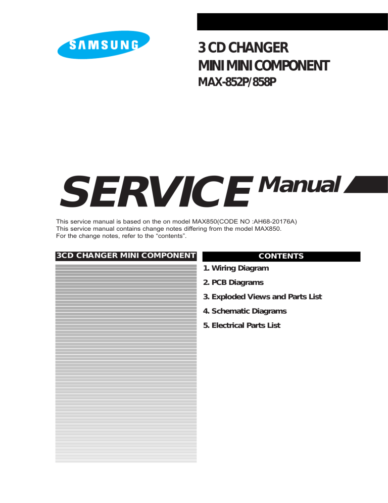 Samsung MAX-888 User manual Samsung MAX-888 User manual