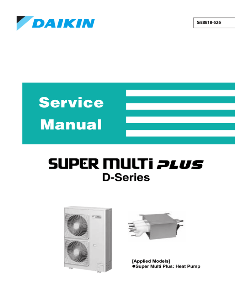 Daikin CDXS50CVMB Service manual Daikin CDXS50CVMB Service manual