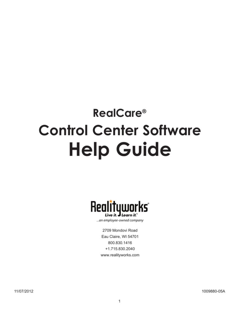 Real Care Baby II-plus User manual Real Care Baby II-plus User manual