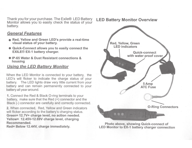 Exile EX-1 User manual Exile EX-1 User manual