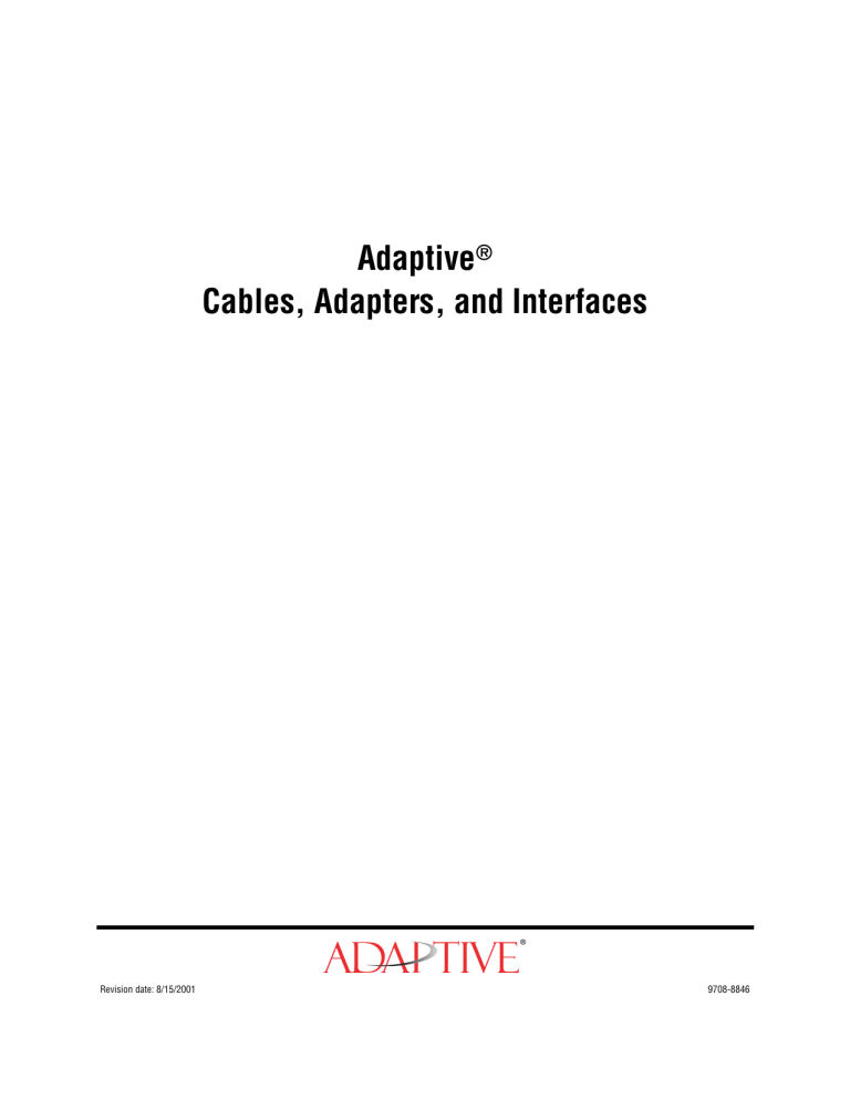 Adaptive Micro Systems Solar User manual Adaptive Micro Systems Solar User manual