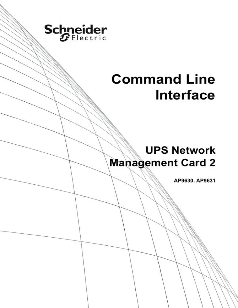 APC AP9630 User`s guide APC AP9630 User`s guide
