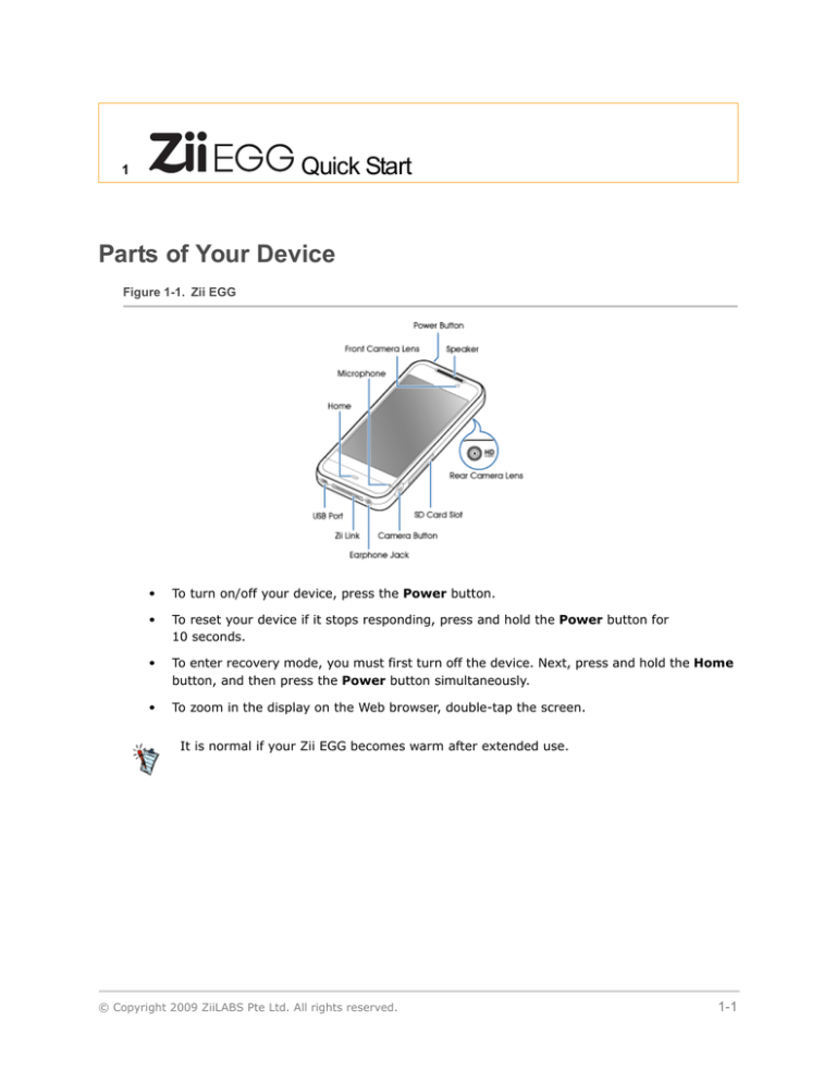 Creative Zii EGG Installation manual Creative Zii EGG Installation manual