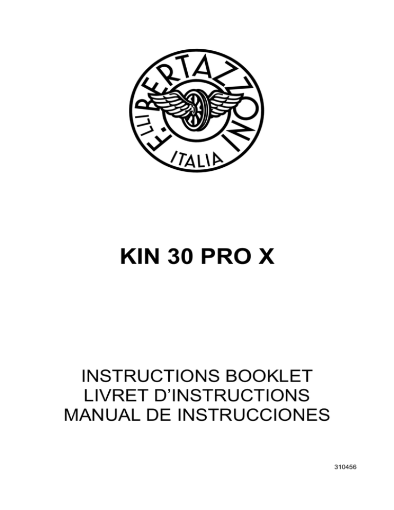 Bertazzoni KIN 30 PRO X Specifications Bertazzoni KIN 30 PRO X Specifications