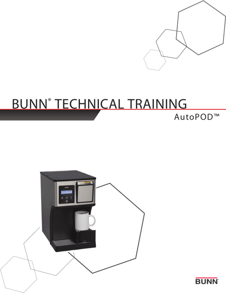 Bunn AutoPOD User manual Bunn AutoPOD User manual