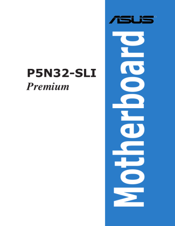 Asus P5N32-SLI Computer Hardware User manual | Manualzz