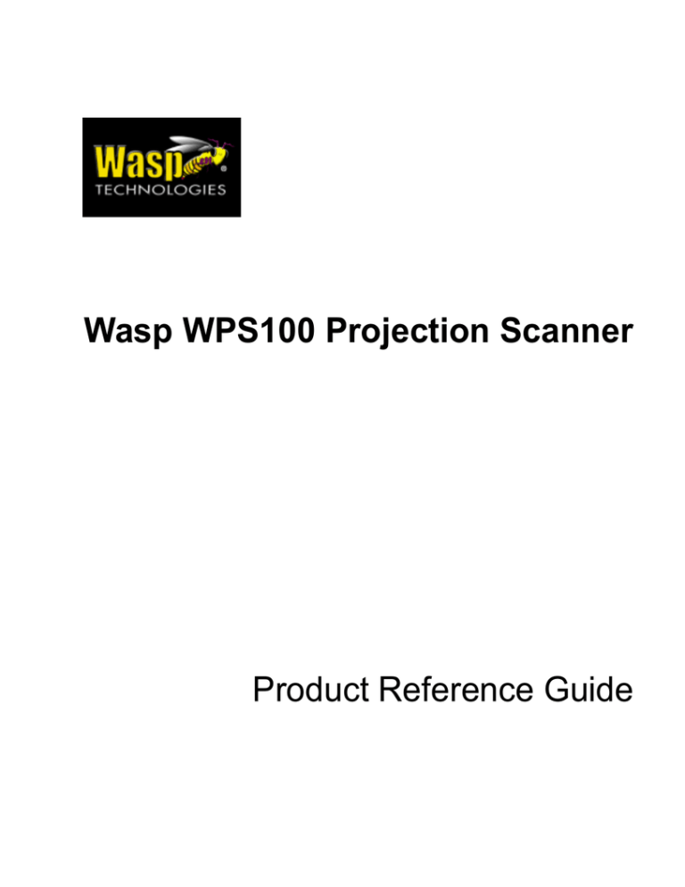 Wasp WPS100 Specifications Wasp WPS100 Specifications
