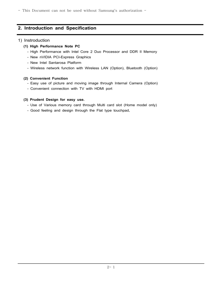 Samsung NP-R70 User manual Samsung NP-R70 User manual