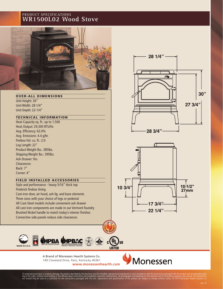 MHSC WR1500L02 User manual MHSC WR1500L02 User manual