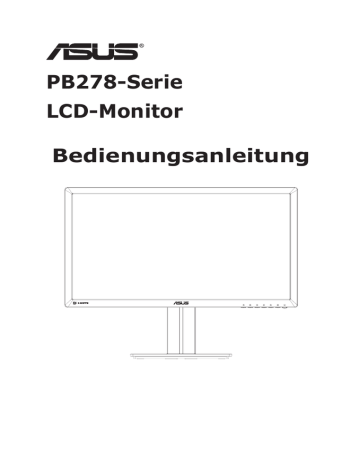 Asus PB278Q Monitor Benutzerhandbuch | Manualzz Asus PB278Q Monitor Benutzerhandbuch | Manualzz