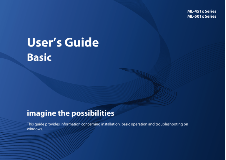 Samsung 451 User`s guide Samsung 451 User`s guide