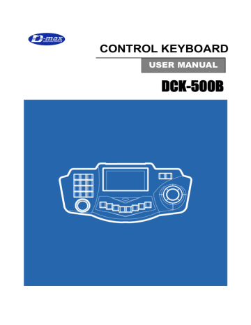 D-MAX DRX-500 User manual D-MAX DRX-500 User manual