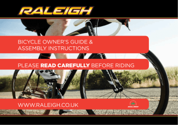 Raleigh EN 16054 User manual Raleigh EN 16054 User manual