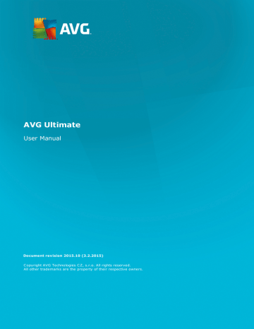 AVG Ultimate User Manual AVG Ultimate User Manual