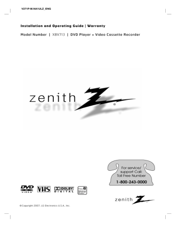 LG Electronics XBV713 DVD Player Operating Guide | Manualzz LG Electronics XBV713 DVD Player Operating Guide | Manualzz