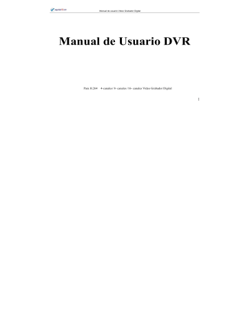 Denpa | user manual | Manual de Usuario DVR | Manualzz Denpa | user manual | Manual de Usuario DVR | Manualzz