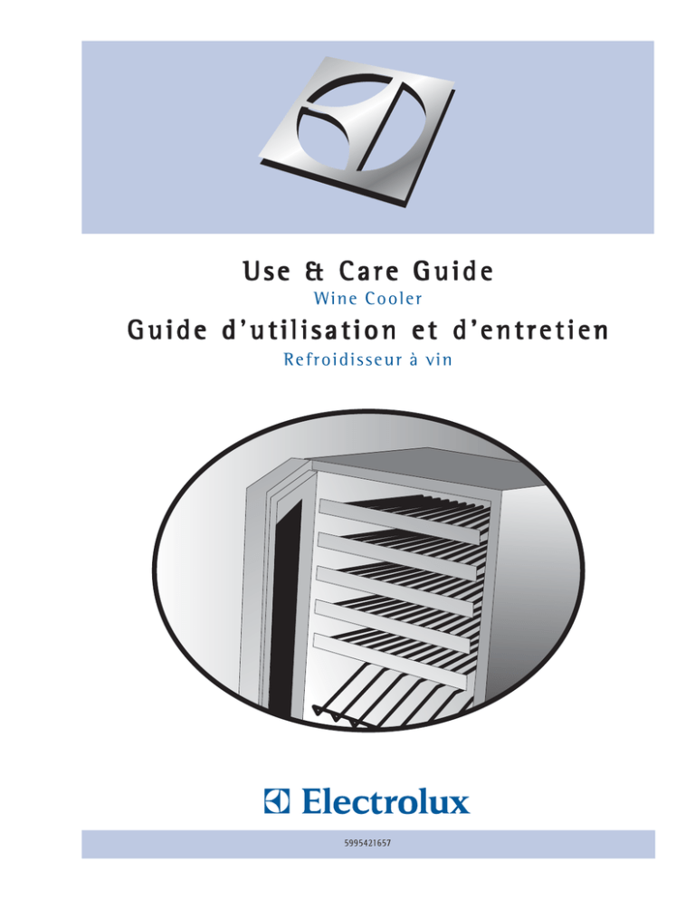 Electrolux 5995421657 Use & care guide Electrolux 5995421657 Use & care guide