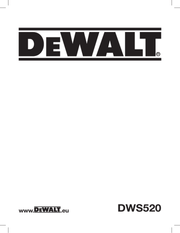 DeWalt DWS520 Corded plunge saw Instruction manual | Manualzz