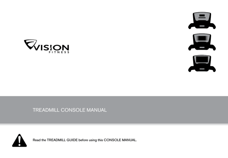 Vision Fitness R50 Owner`s manual Vision Fitness R50 Owner`s manual