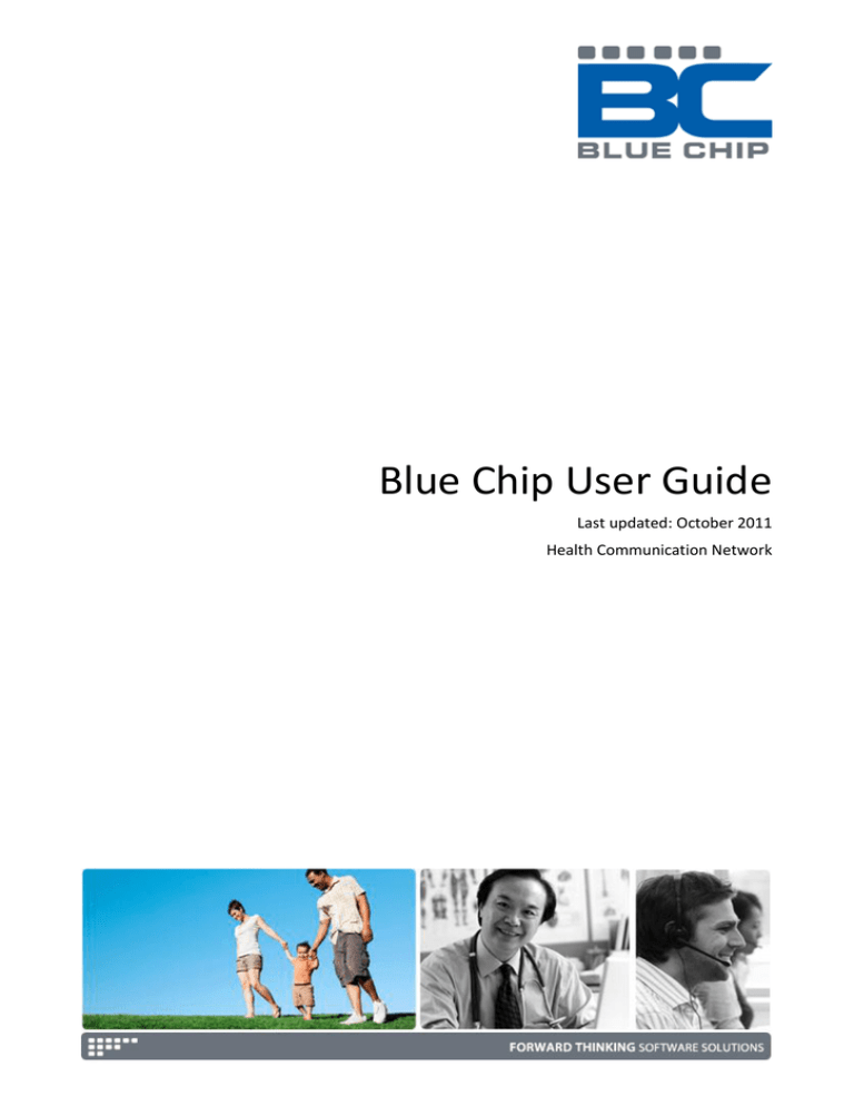 BLUE CHIP Alpha Touch Computer User guide BLUE CHIP Alpha Touch Computer User guide