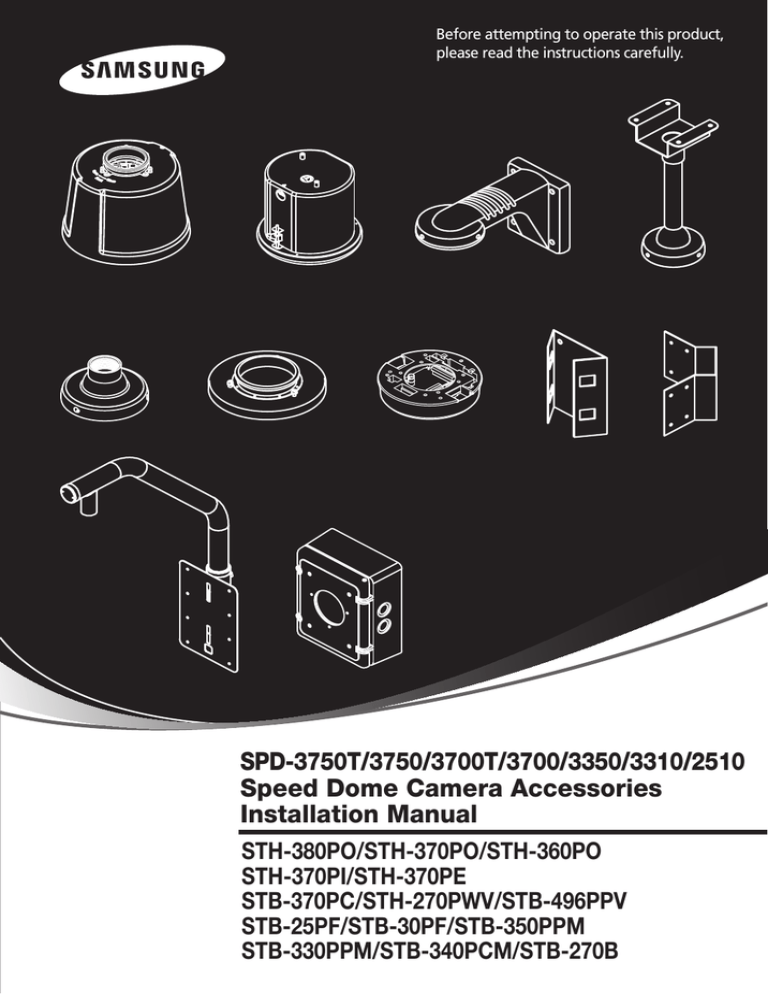 Samsung STB-340PCM Installation manual Samsung STB-340PCM Installation manual