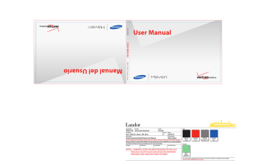 Samsung Haven User manual Samsung Haven User manual