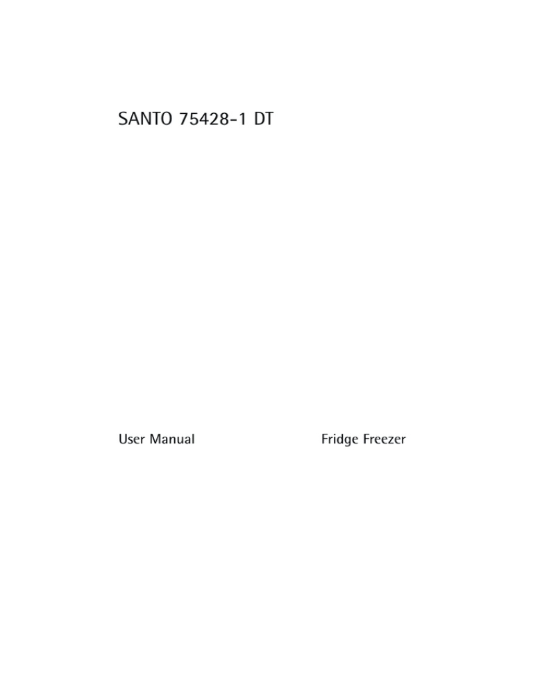 Electrolux 75428-1 DT User manual Electrolux 75428-1 DT User manual