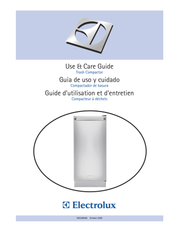 Electrolux 99526808A Use & care guide Electrolux 99526808A Use & care guide
