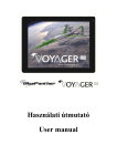 BluePanther Voyager XL User manual