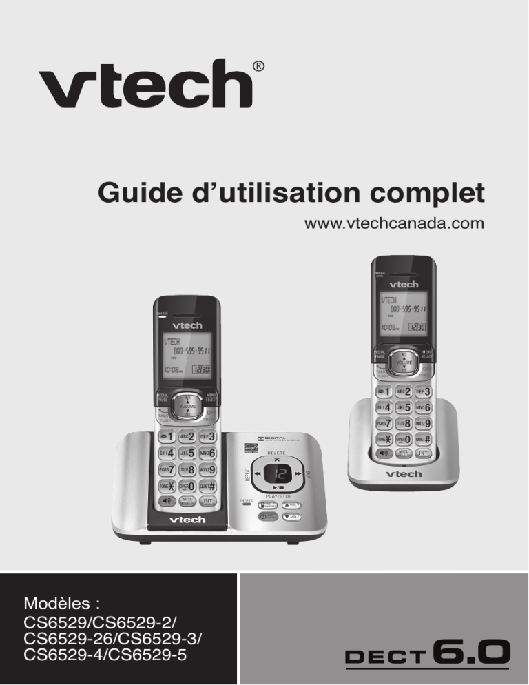 VTech CS6529-2 User manual VTech CS6529-2 User manual