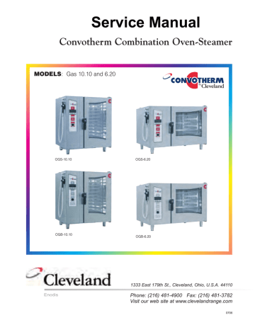 Cleveland OGB-10.10 Service manual Cleveland OGB-10.10 Service manual