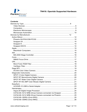 Roper Scientific CoolSNAP EX User manual Roper Scientific CoolSNAP EX User manual