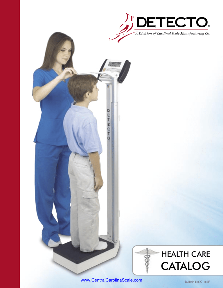 Detecto PS-7 User manual Detecto PS-7 User manual
