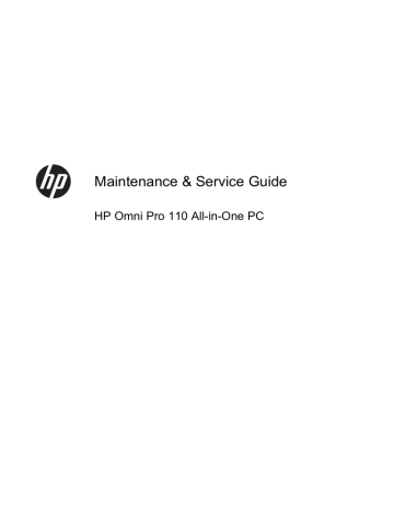 HP Omni Pro 110 Specifications HP Omni Pro 110 Specifications