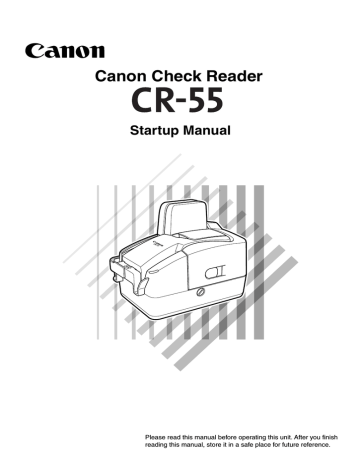 Canon CR-55 Technical data Canon CR-55 Technical data